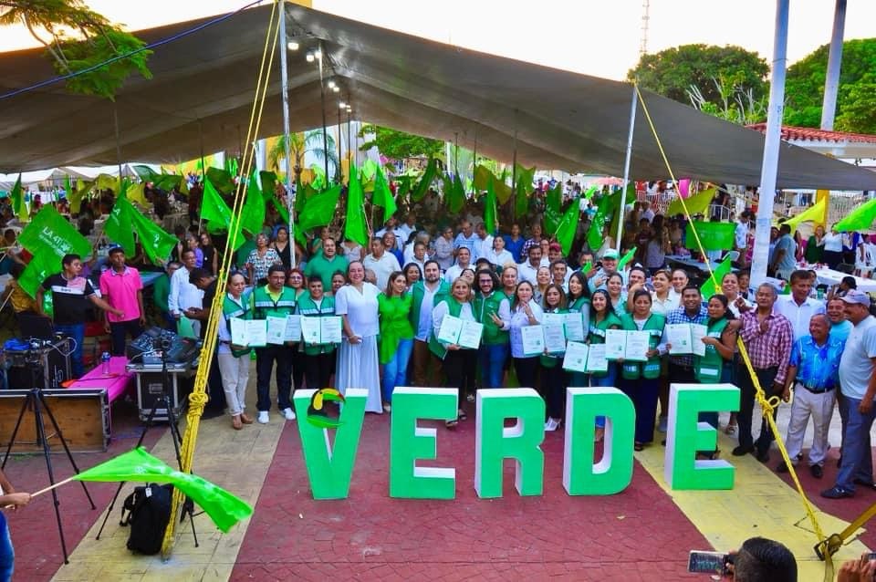 Toma de Protesta del Comité Municipal del Partido Verde Ecologista de México en Medellín de&nbsp;Bravo