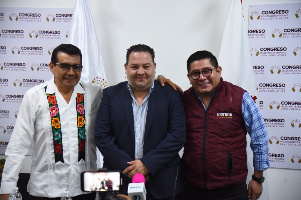 Informa diputado de Misantla su adhesión al Grupo Legislativo de&nbsp;Morena