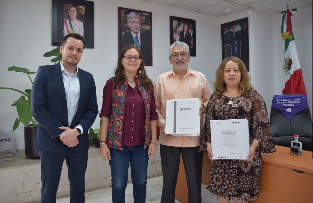 Recibe Congreso local la Cuenta Pública 2024 de&nbsp;Xalapa