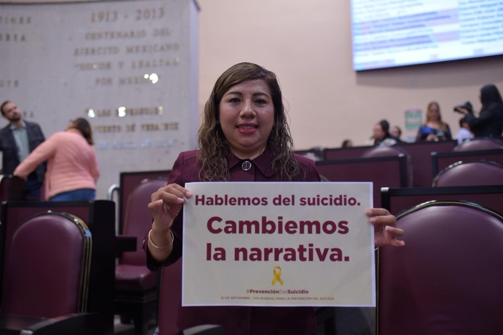 Propone diputada fortalecer en escuelas acciones para prevención del&nbsp;suicidio