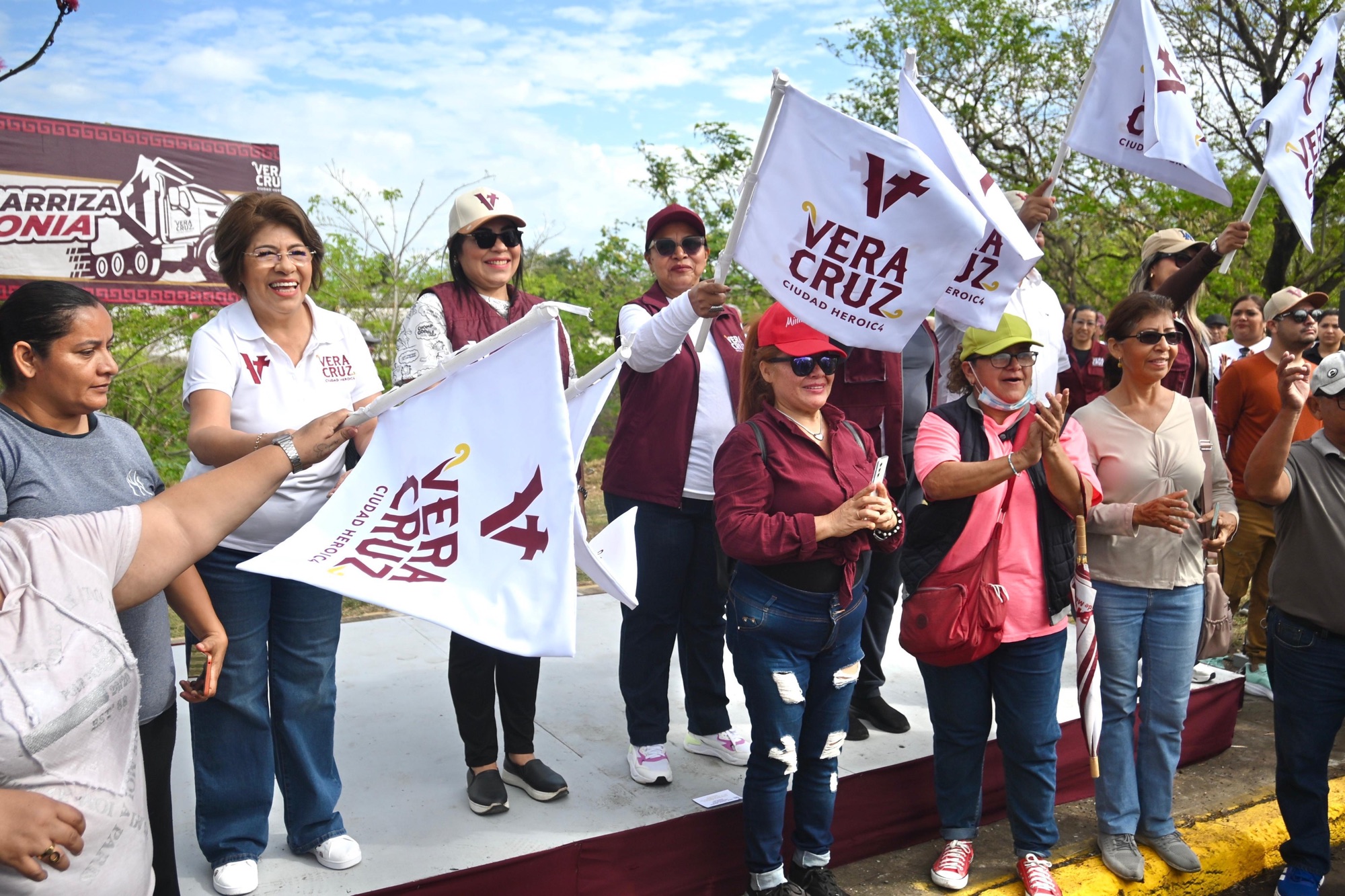 Intenso Domingo de Descacharrización en cinco colonias de la ciudad de Veracruz