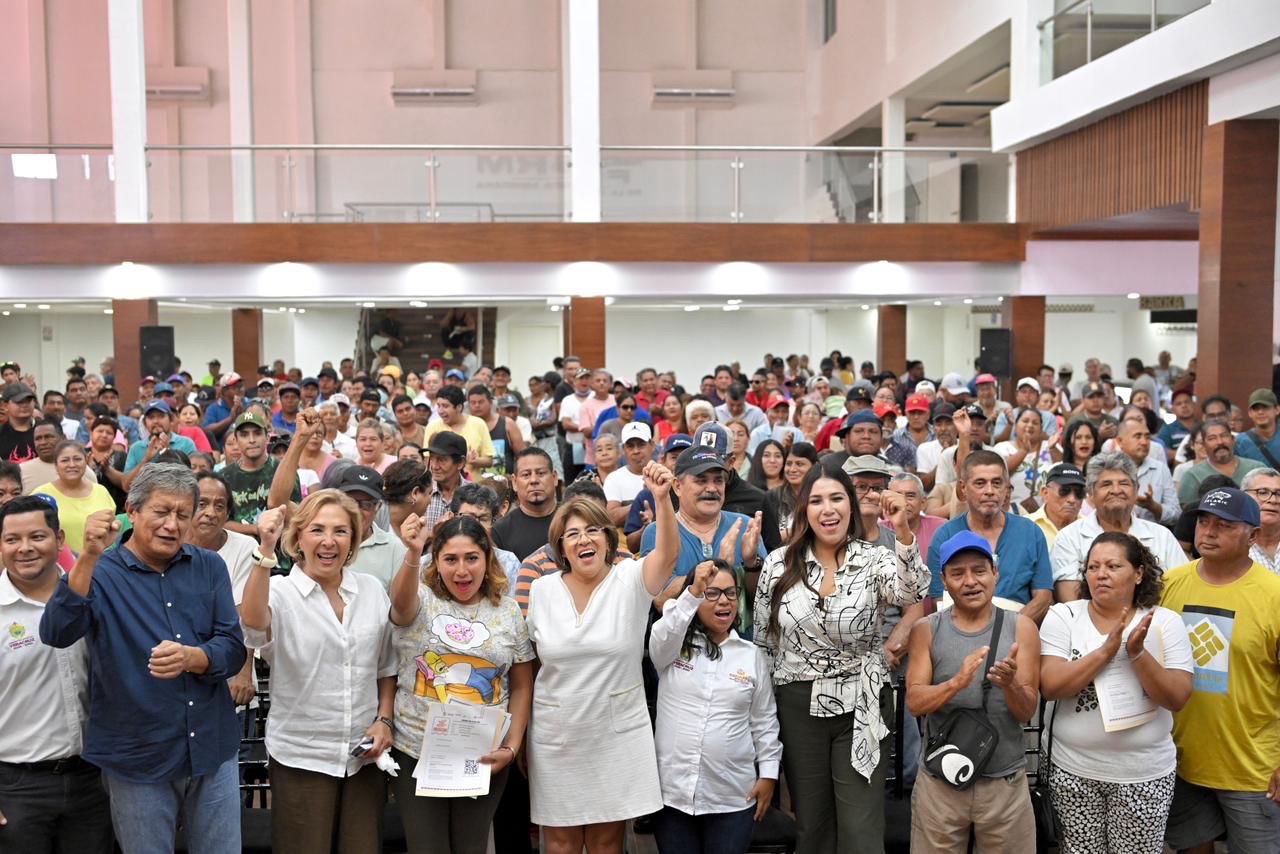 Refrenda Rosa María compromiso con el desarrollo del sector pesquero y acuícola*